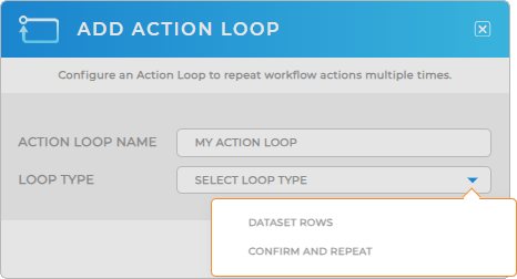 Action loop types