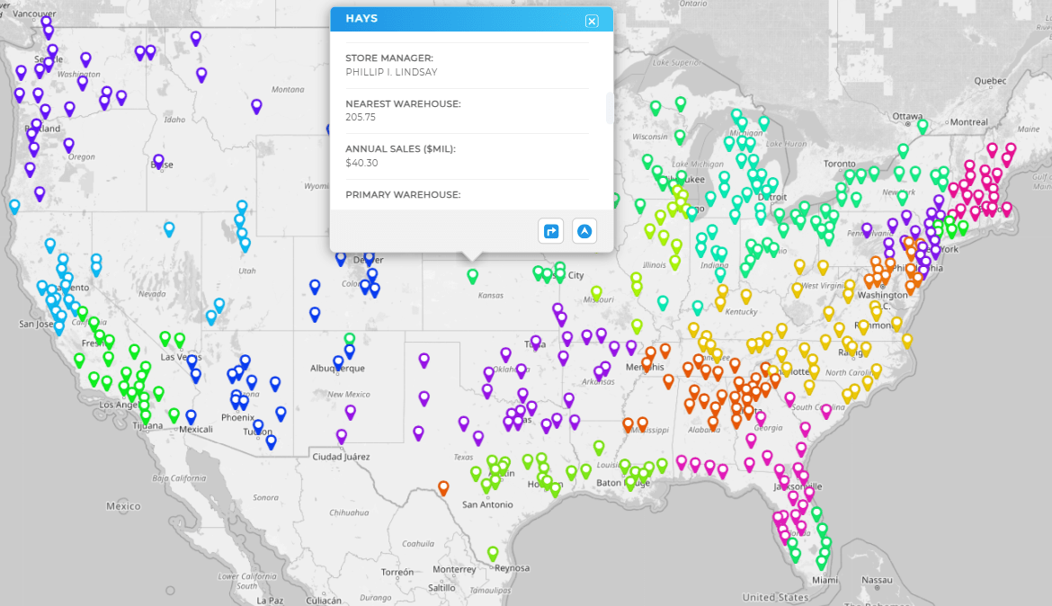Auto-assign locations with smart territories in minutes with Geo Mapping