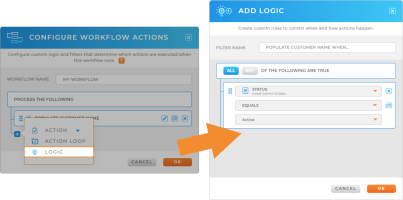Workflows: Populate Variable