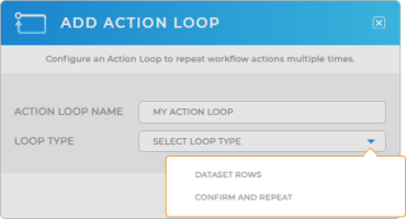 Action loop types