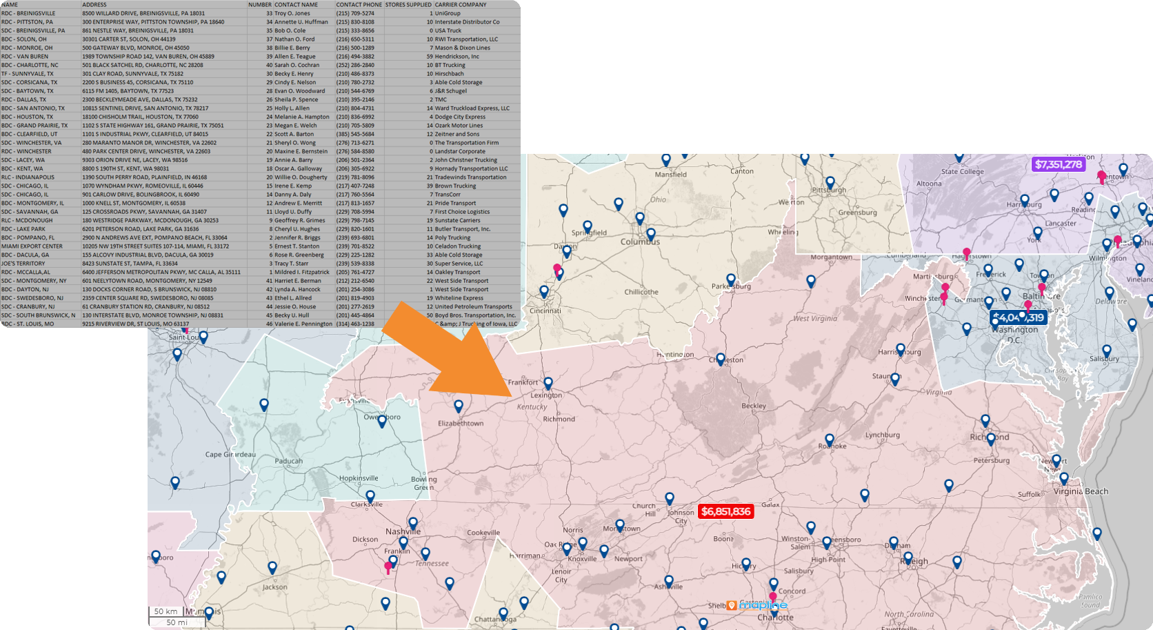 Plan smarter routes and cut down on drive time and fuel costs