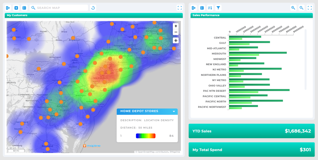 Make smarter decisions with Mapline's Geo BI