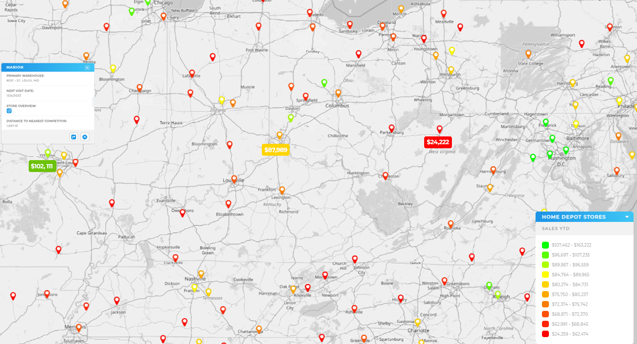 Make smarter business decisions with Mapline maps