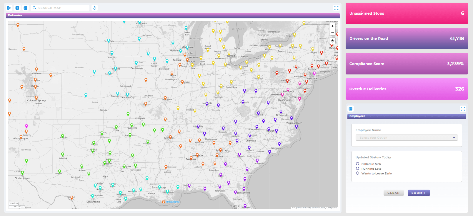 Explore Mapping Features