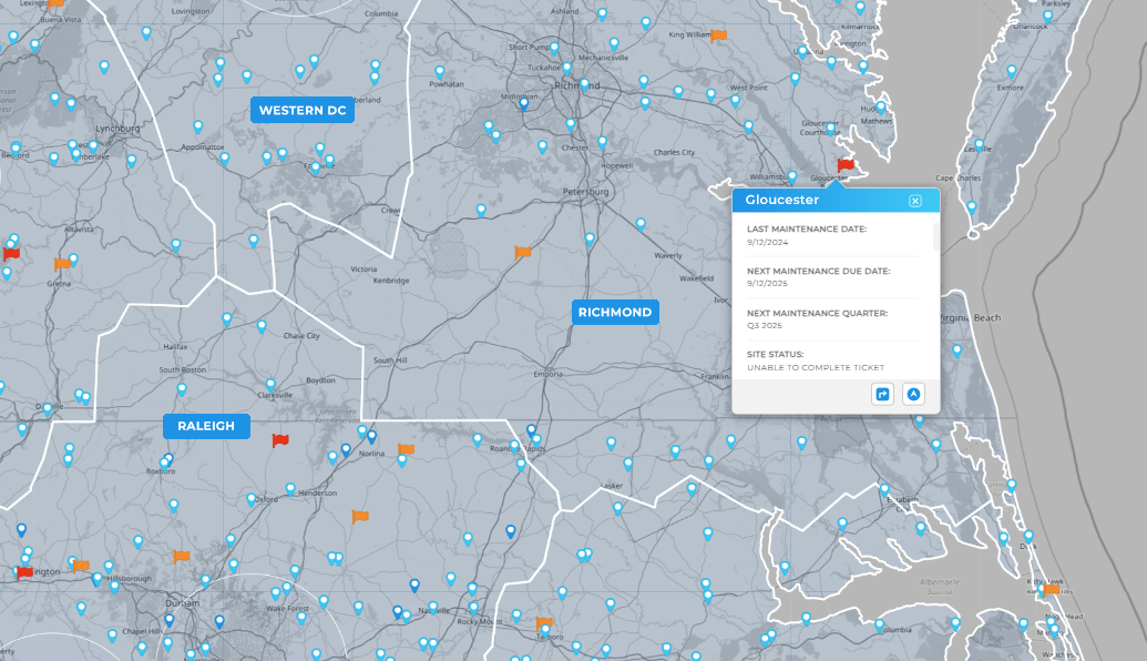 create territories by proximity to reps, locations, or distribution centers